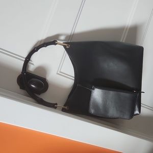 GUCCI black bamboo handle